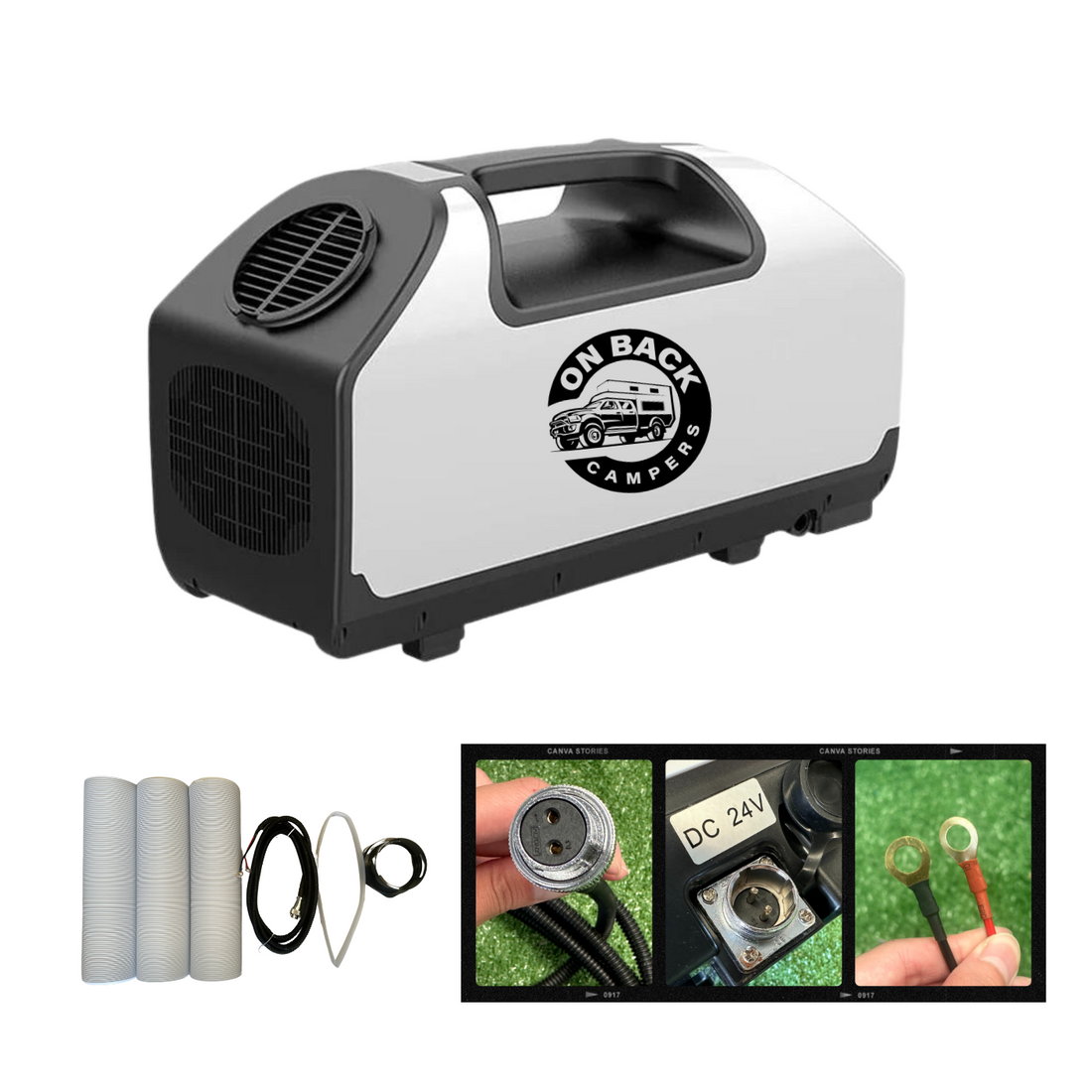 OBC  12V/24V/240V Camping Portable Air Conditioners