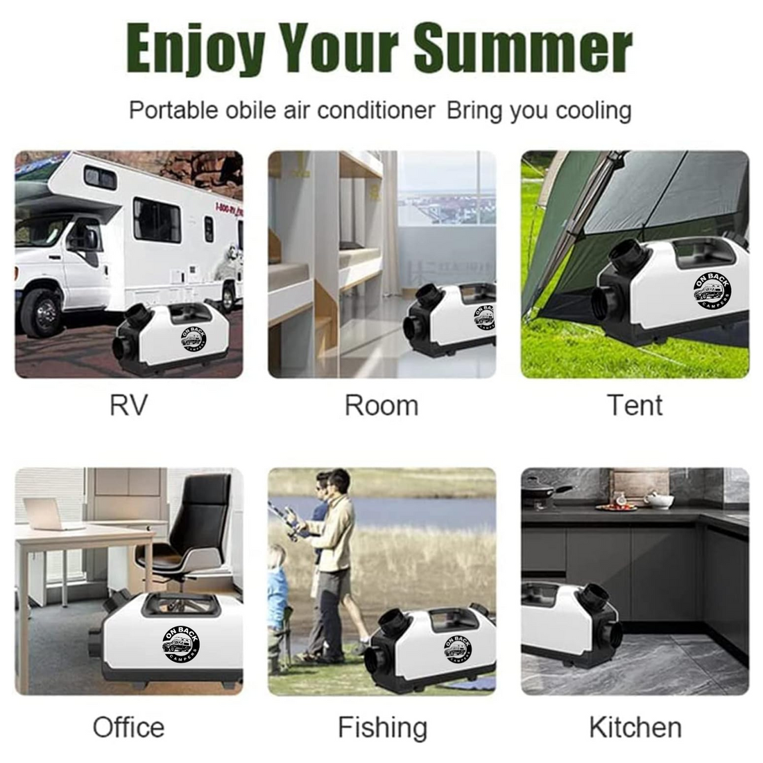 OBC  12V/24V/240V Camping Portable Air Conditioners