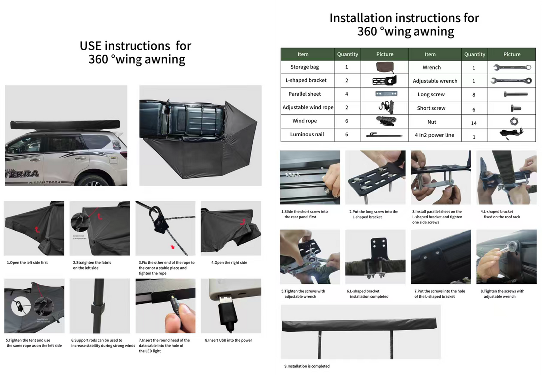 OBC New 270° XL Awning