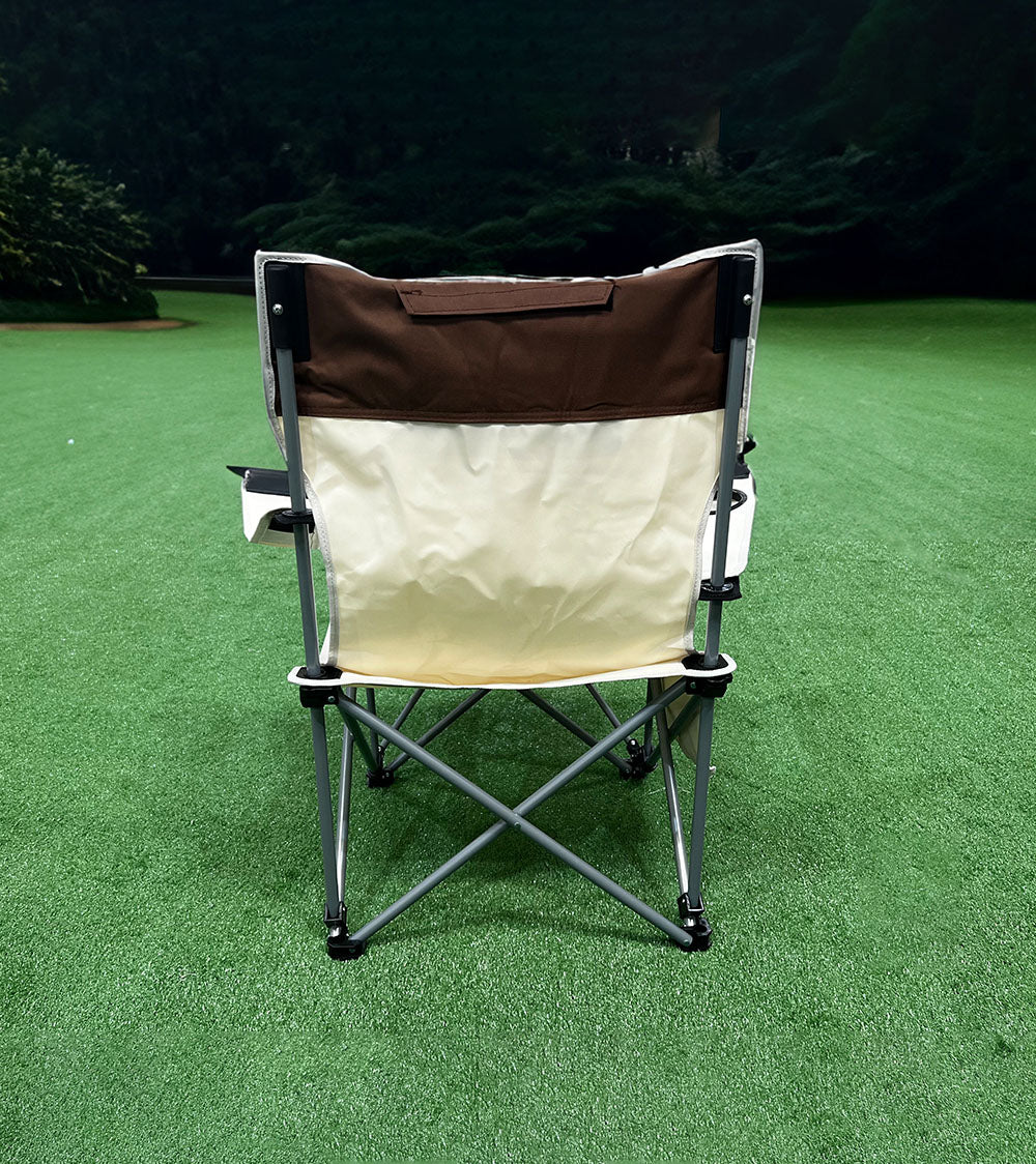 OBC  Folding Camping Chair with Footrest
