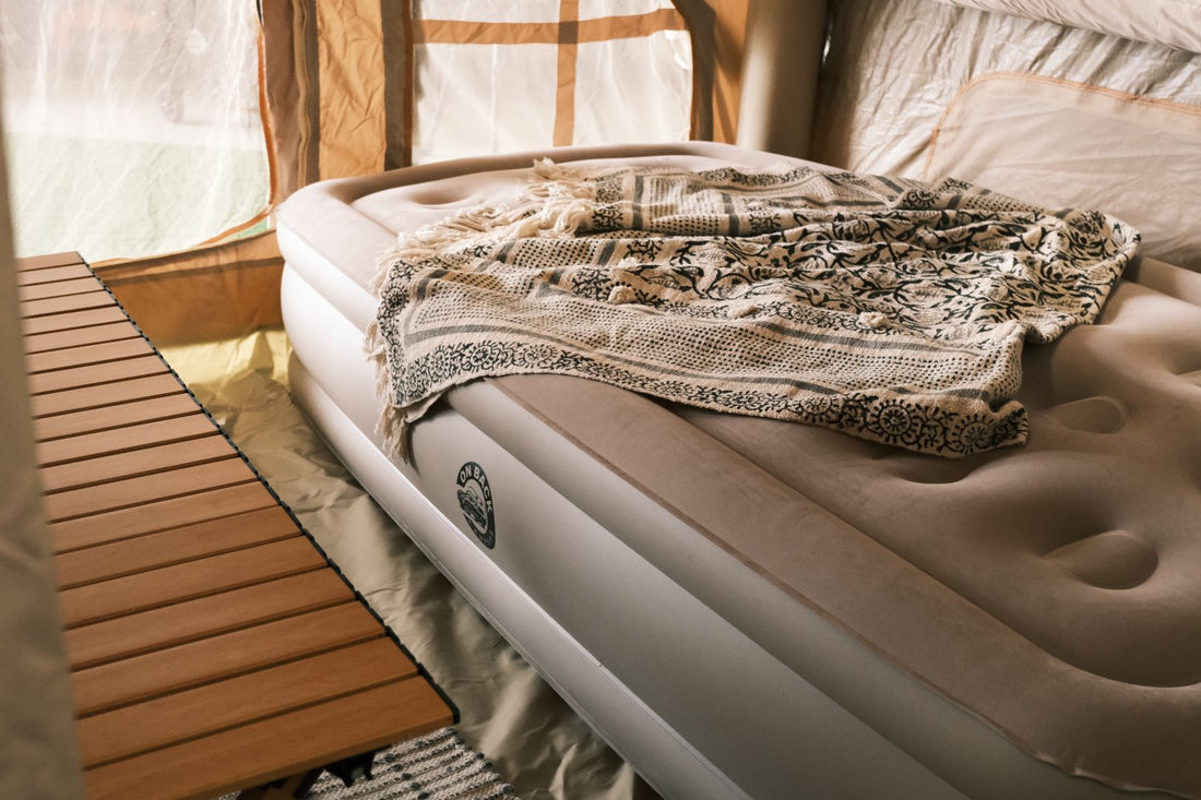 Camping gear On Back Campers