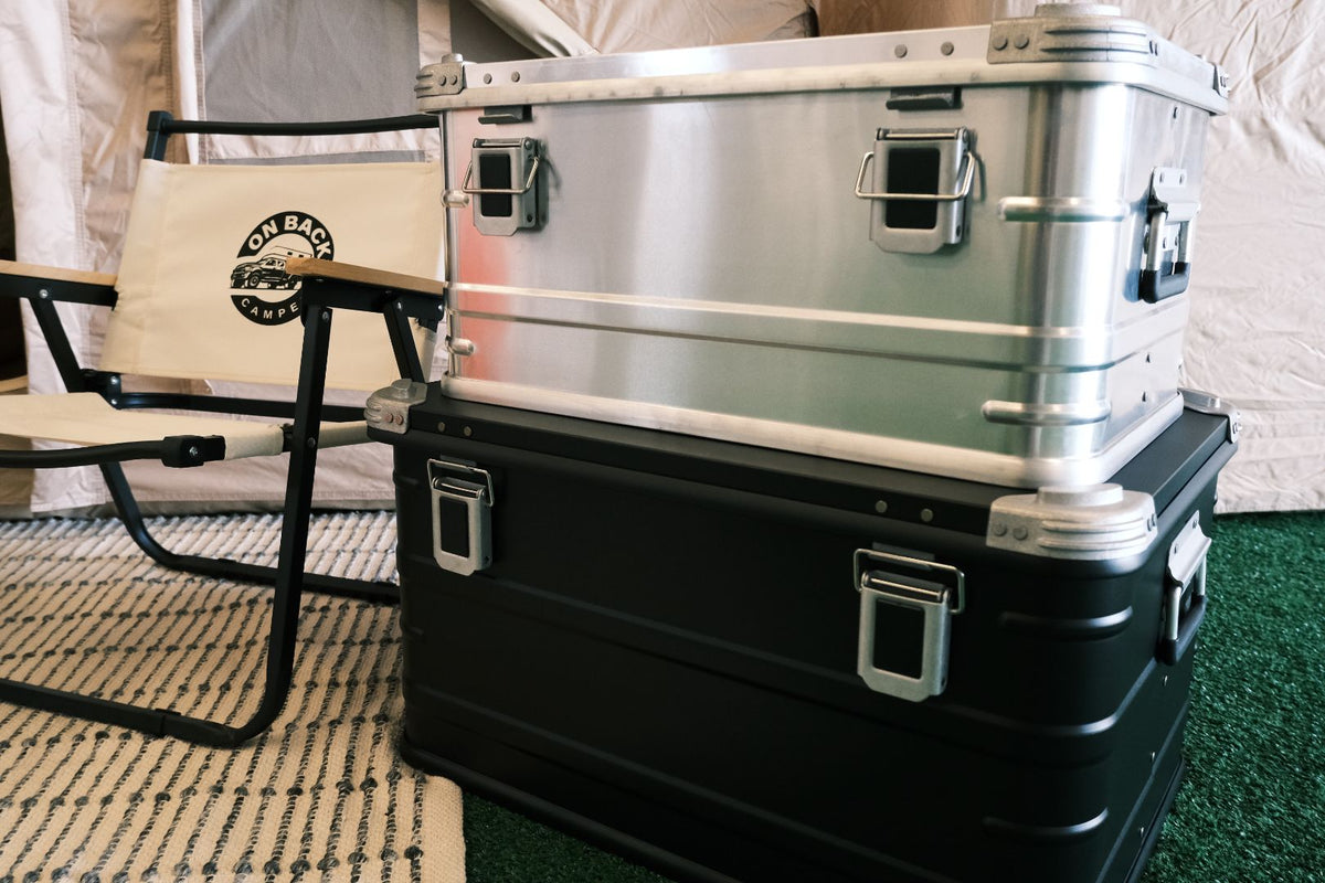 Aluminum Alloy Storage Box – On Back Campers