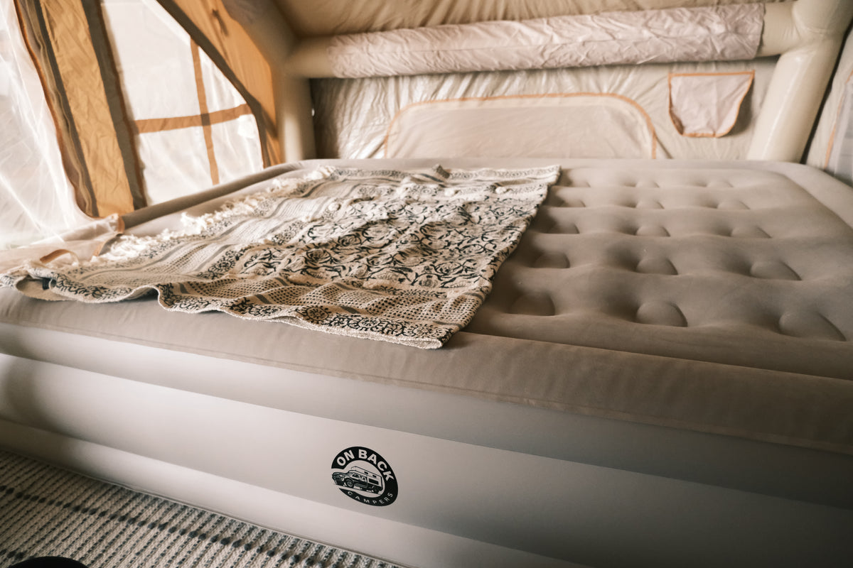 OBC Inflatable Queen Bed – On Back Campers
