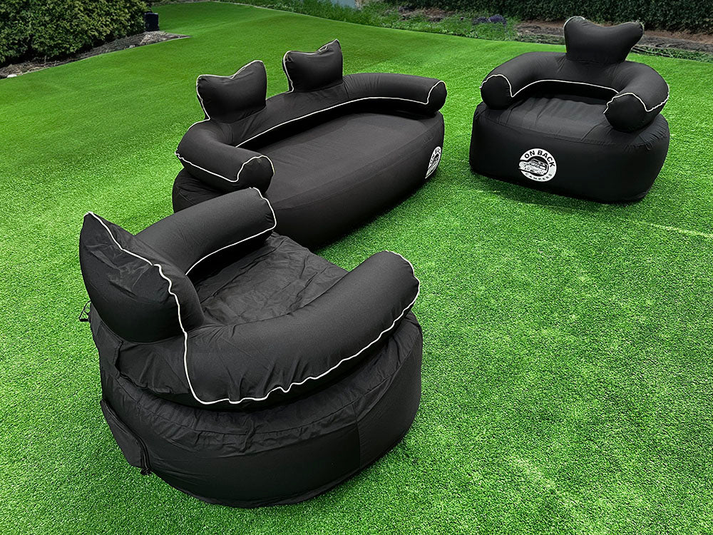 Rent of OBC  Inflatable Double Sofa (Black)