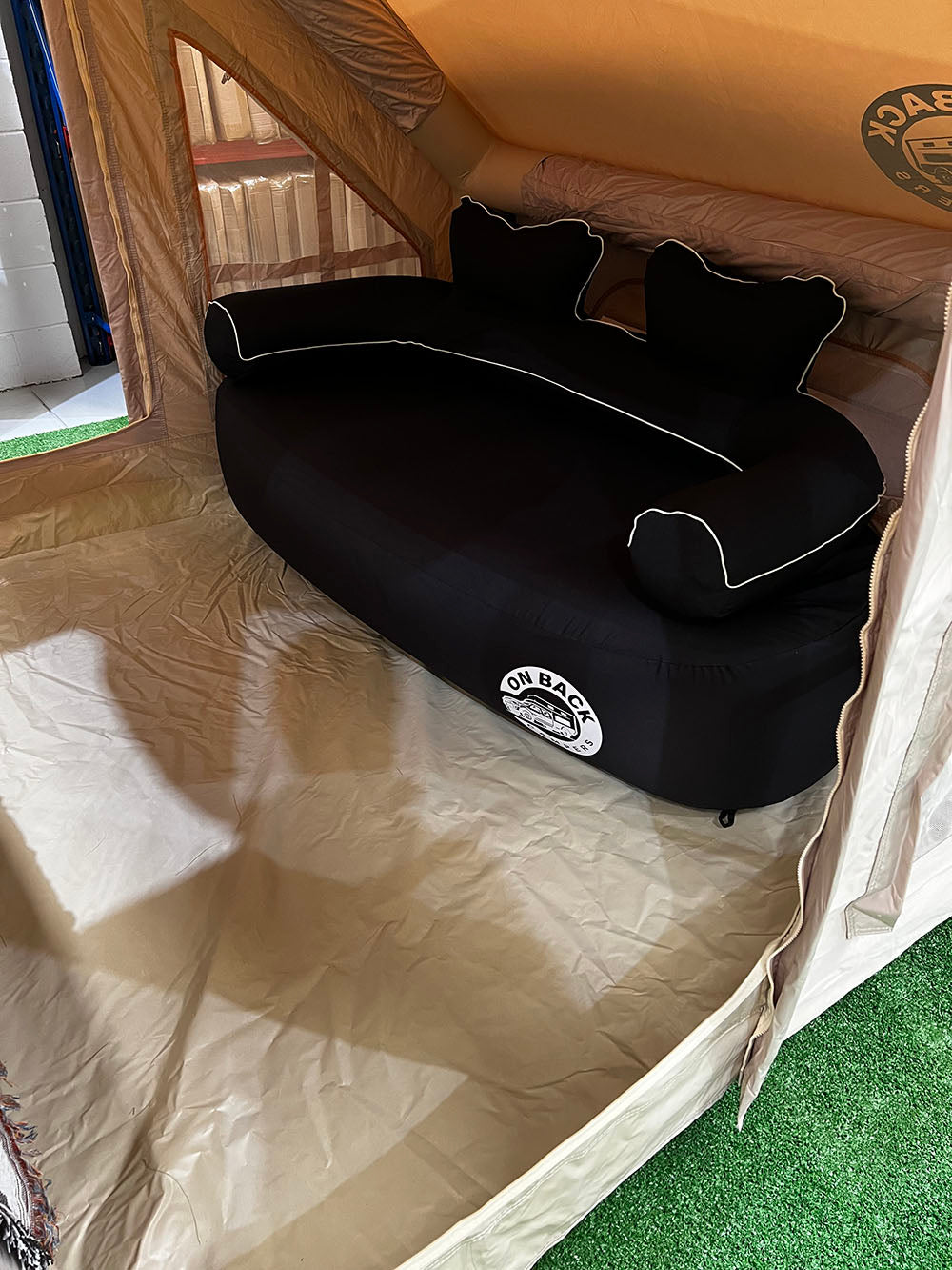 Rent of OBC  Inflatable Single Sofa(Khaki)
