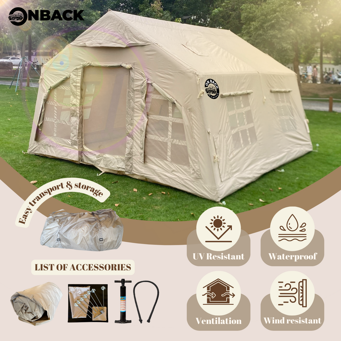 Ute back camper clearance tent